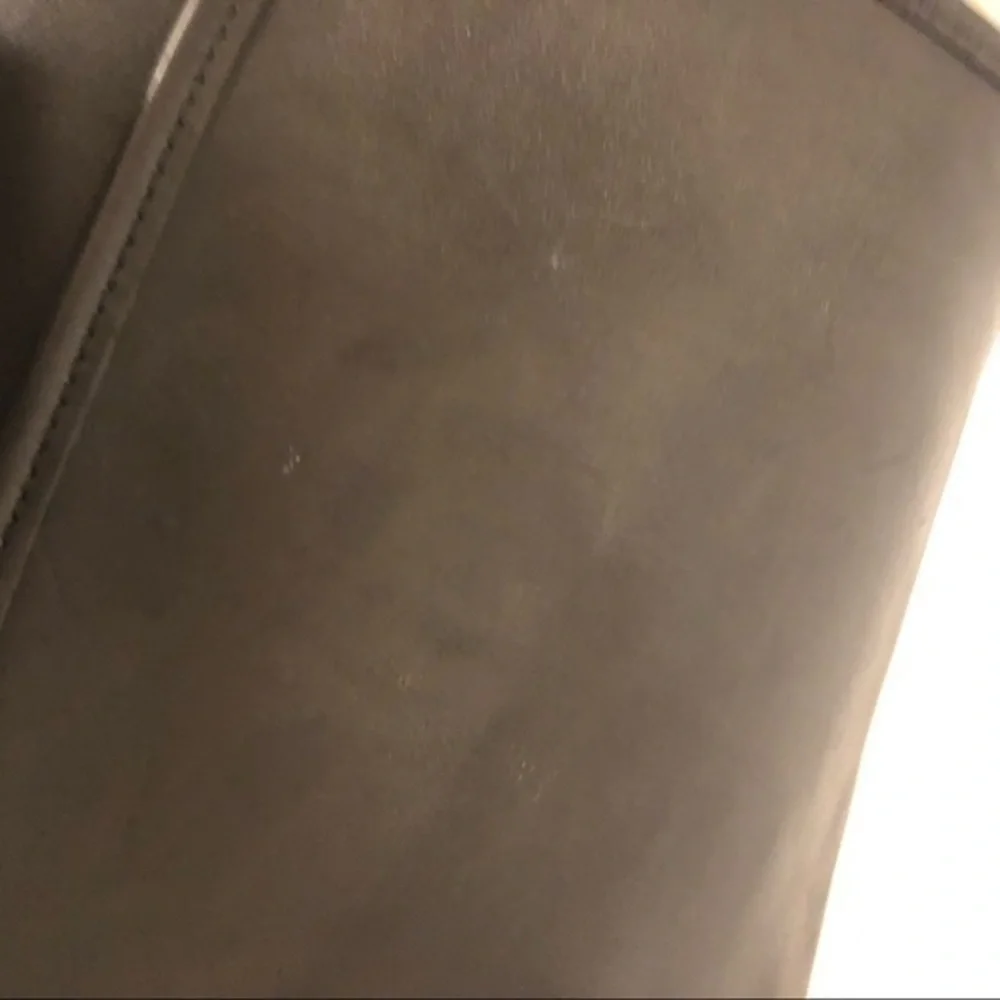 COACH 9170 classic shoulder bag black leather vintage flap saddle bag